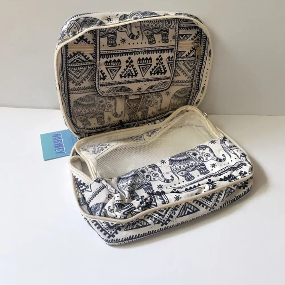 Narwey Travel Toiletry Hanging Bag with Mesh